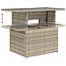 Set Divano da Giardino 6pz con Cuscini Grigio Chiaro Polyrattan - Foto miniatura 7