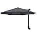 Parasol da Giardino a Parete con LED Antracite 248 cm - Foto miniatura 6