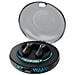 Cuffie Da Gioco Wireless Bluetooth Con Audio Hifi E Design Originale Black - Foto miniatura 6