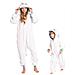 Pigiama Per Bambini Kigurumi Onesie Costume Drago Sdentato Bianco 125-135 - Foto miniatura 5