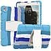Custodia Per Samsung Tab A 10.1"" Resistente Con Supporto Blu - Foto miniatura 1