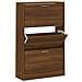 Scarpiera Rovere Marrone 63x24x103 cm in Legno Multistrato - Foto miniatura 1