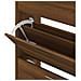 Scarpiera Rovere Marrone 63x24x103 cm in Legno Multistrato - Foto miniatura 6