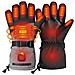 Guanti Riscaldati Neri E Grigi Con 2 Batterie Da 5000mah - Ricaricabili, Impermeabili, Regolabili - Foto miniatura 1