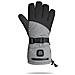 Guanti Riscaldati Neri E Grigi Con 2 Batterie Da 5000mah - Ricaricabili, Impermeabili, Regolabili - Foto miniatura 3