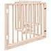 Cancello per Cani con Porta Pieghevole 4 Pannelli 320 cm Pioppo - Foto miniatura 5