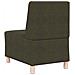 Poltrona Sofa 3 pcs Verde 55 x 74 x 82 cm - Foto miniatura 7