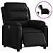 Poltrona Reclinabile Elettrica Nera in Similpelle - Foto miniatura 1