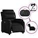 Poltrona Reclinabile Elettrica Nera in Similpelle - Foto miniatura 6