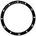 Lunetta In Acciaio Inossidabile Nero E Bianco Da 45 Mm Compatibile Con Samsung Watch5 Pro - Anello Scala Tempi - Foto miniatura 1