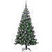 Albero di Natale con 300 LED con supporto Verde 240 cm PVC - Foto miniatura 4