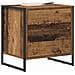 Comodino Legno vecchio 50 x 39.5 x 50 cm Legno multistrato - Foto miniatura 3