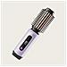 Spazzola Ad Aria Calda Ricaricabile Senza Fili 2-in-1 Per Lisciare E Arricciare Purple - Foto miniatura 4