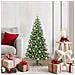 Albero di Natale con 150 LED con supporto Verde 120 cm PVC - Foto miniatura 2