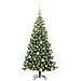 Albero di Natale con 150 LED con supporto Verde 120 cm PVC - Foto miniatura 3
