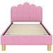 Struttura letto bambini con testata Rosa 80 x 160 cm Tessuto - Foto miniatura 5