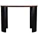 Mobile Da Ingresso In Legno Nero 120x40x79.5h Cm - Foto miniatura 2