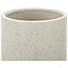 Vaso Bubbles In Ceramica Crema Con Sfere Decorative 16x28 Cm - Foto miniatura 3