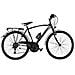 Bici Da Uomo Mountain Bike Misura 26 Bicicletta Mtb Nevada Nv26c Cambio 18v Completa Di Accessori - 40 Arancio Nero Opaco - Foto miniatura 3