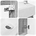 Mobile bagno con rubinetto Sonoma grigio 45,5 x 22,5 x 84 cm - Foto miniatura 8