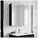 Mobiletto per specchio da bagno Rovere Nero 63,5 x 15,5 x 70 cm - Foto miniatura 4