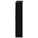Mobiletto per specchio da bagno Rovere Nero 63,5 x 15,5 x 70 cm - Foto miniatura 8