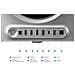 G80SH Monitor PC 68,6 cm (27") 3840 x 2160 Pixel 4K Ultra HD OLED Argento - Foto miniatura 13