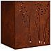 Vaso da giardino 2 pz Ruggine 50 x 30 x 75 cm Acciaio Corten - Foto miniatura 9