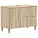 Armadio per Lavabo da Bagno DELFT Rovere Sonoma 82 x 41 x 59 cm - Foto miniatura 1