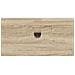 Armadio per Lavabo da Bagno DELFT Rovere Sonoma 82 x 41 x 59 cm - Foto miniatura 7