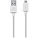 Cavo Dati Micro USB 2.0 Colore Bianco - Foto miniatura 3