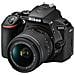 D5600 Nero Kit AF-P DX 18-55 mm VR Sensore CMOS 24Mpx Display Touch 3.2" Video Full HD Wi-Fi - Foto miniatura 1