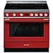 Cucina Elettrica CPF9IPR 5 Zone di Cottura Forno Elettrico Dimensione 90 x 60 cm Colore Rosso - Foto miniatura 1
