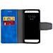 Custodia Smartphone 4.5' A 5.0' Universale Portafoglio Blu Slide Cover - Foto miniatura 7