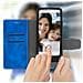 Custodia Smartphone 4.5' A 5.0' Universale Portafoglio Blu Slide Cover - Foto miniatura 2