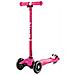 Monopattino 3 Ruote Telescopico Max 70kg Micro Maxi Deluxe Rosa - Foto miniatura 1