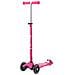 Monopattino 3 Ruote Telescopico Max 70kg Micro Maxi Deluxe Rosa - Foto miniatura 2