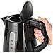 3410-000 WK 3410 Bollitore, 2200 W, ca. 1,0 l, sistema Central-Cordless 360°, filtro anticalcare lavabile - Foto miniatura 2