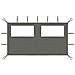 Parete Con Finestre Per Gazebo 4x2 M Antracite - Foto miniatura 1