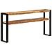 Tavolo Consolle 150x30x75 Cm In Legno Massello Di Acacia - Foto miniatura 1
