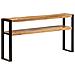 Tavolo Consolle 150x30x75 Cm In Legno Massello Di Acacia - Foto miniatura 8