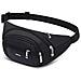 Packs Marsupi E Fanny Per Running Escursionismo Del Sacchetto Della Vita Allaperto Sport Escursionismo Waistpack Per Donne Degli Uomini (il Nero) - Foto miniatura 1