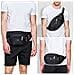 Packs Marsupi E Fanny Per Running Escursionismo Del Sacchetto Della Vita Allaperto Sport Escursionismo Waistpack Per Donne Degli Uomini (il Nero) - Foto miniatura 4