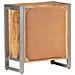 Credenza 60x35x70 Cm In Legno Di Mango Grezzo - Foto miniatura 5
