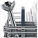 Frullatore ad Immersione MSM2410DW Potenza 400 Watt Colore Blu / Bianco - Foto miniatura 5