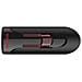 Chiavetta USB Cruzer Glide 128 GB Interfaccia USB 3.0 Colore Nero Rosso - Foto miniatura 1