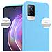 Custodia Compatibile Con Vivo V21 4g / 5g In Candy Blu - Coperchio Protettivo In Silicone Tpu Flessibile - Foto miniatura 5