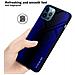 Custodia Compatibile Con Apple Iphone 13 Pro Max - Ottica A Strisce In Cobalto Viola - Coperchio Protettivo In Vetro Temperato E Silicone Tpu - Foto miniatura 6