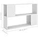 Libreria Bianca 100x24x63 cm in Legno Multistrato - Foto miniatura 2
