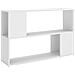 Libreria Bianca 100x24x63 cm in Legno Multistrato - Foto miniatura 1